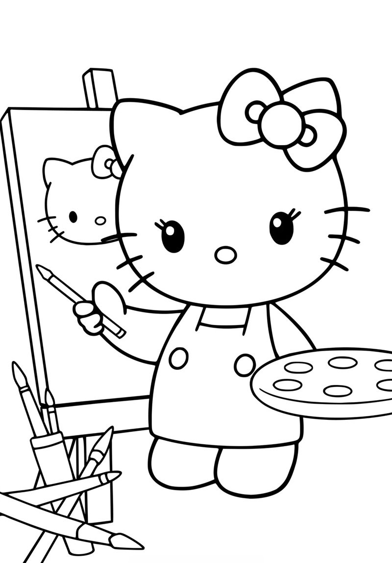 tranh tô màu cho bé 8