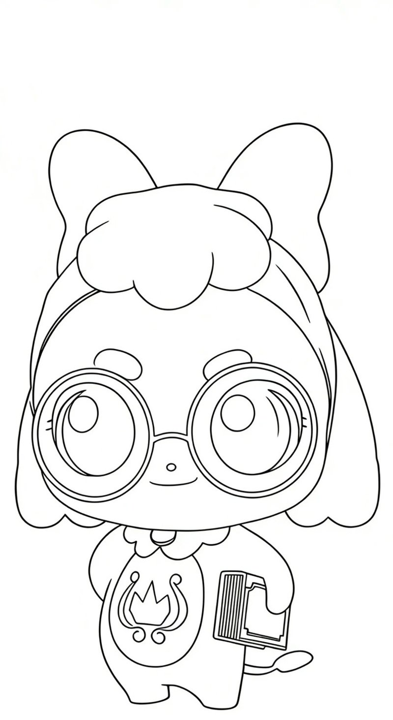 tranh tô màu cho bé gái 19