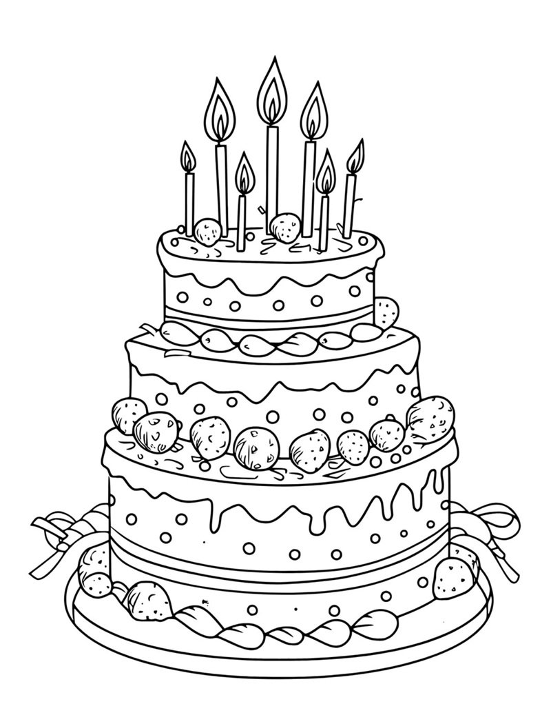 tranh tô màu cho bé gái 21