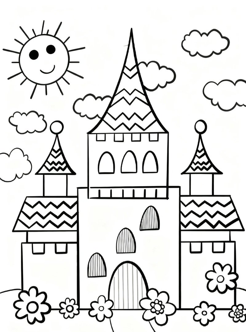 tranh tô màu cho bé gái 29