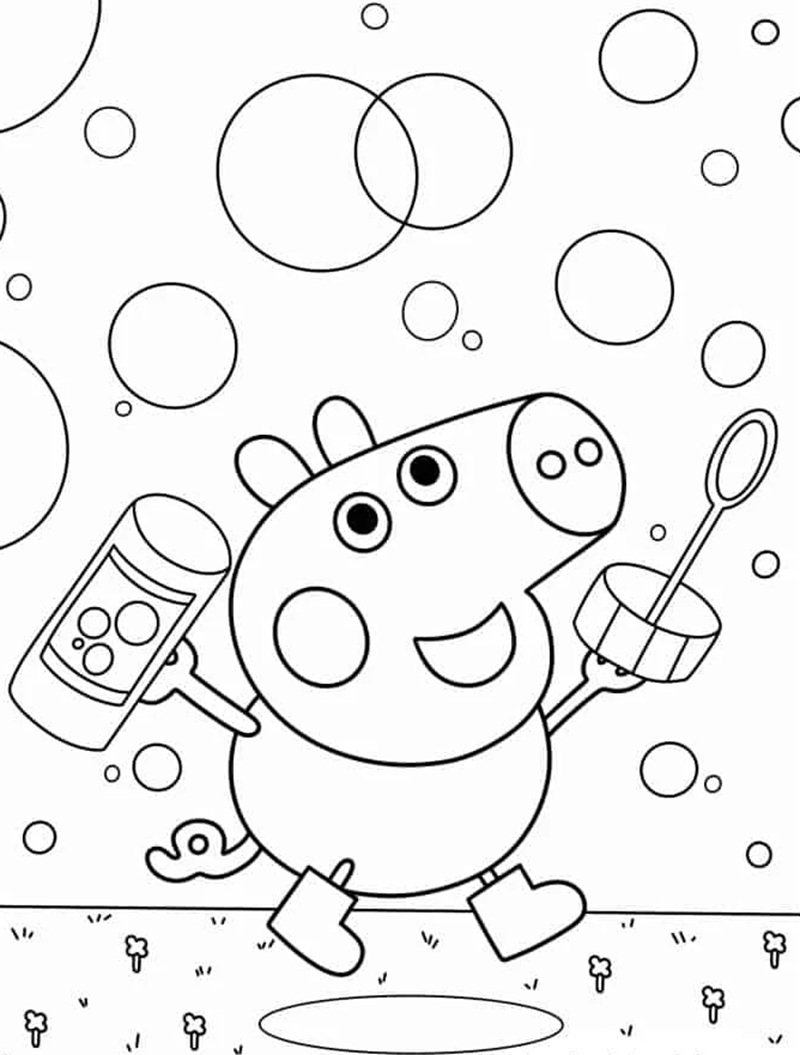 tranh tô màu cho bé gái 30