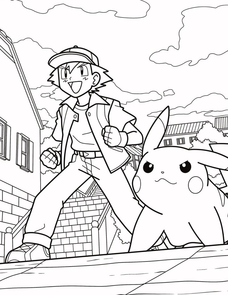 tranh tô màu cho bé trai 15