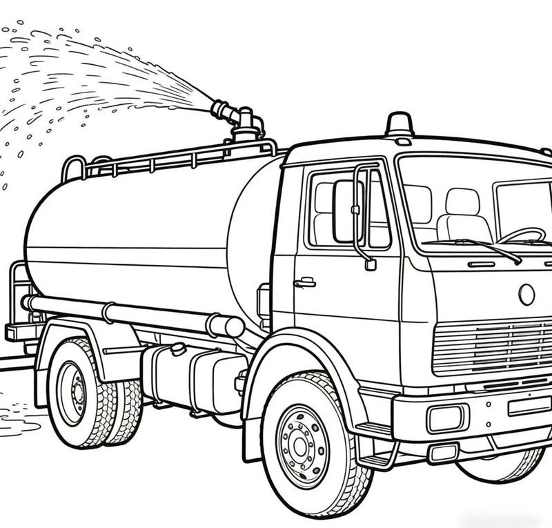 tranh tô màu cho bé trai 2