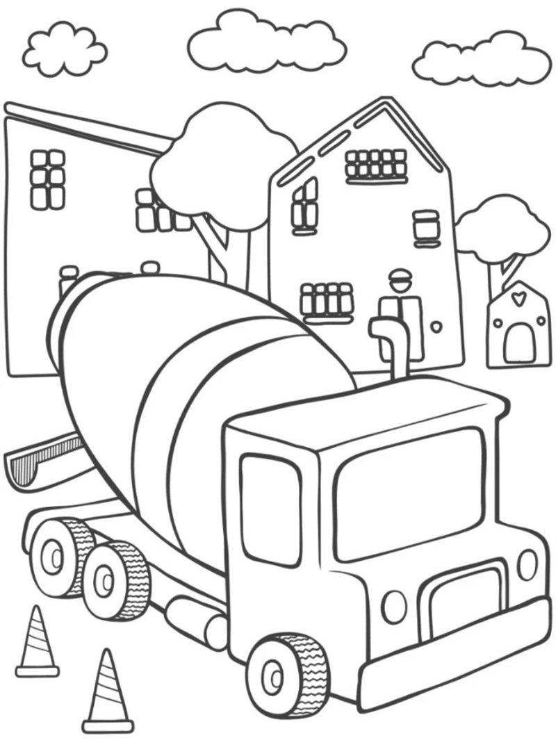 tranh tô màu cho bé trai 29