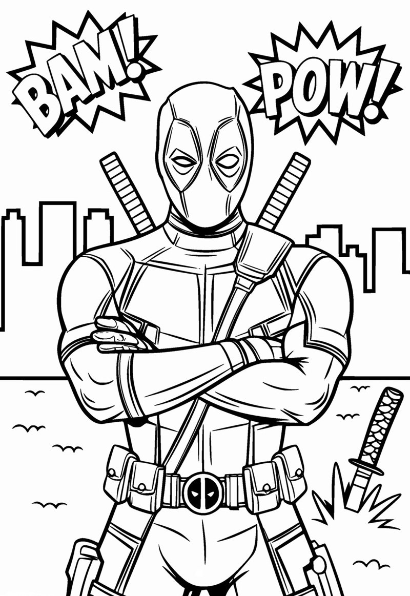 tranh tô màu cho bé trai 33