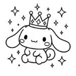 tranh tô màu cinnamoroll 13