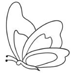 tranh tô màu con bướm 8