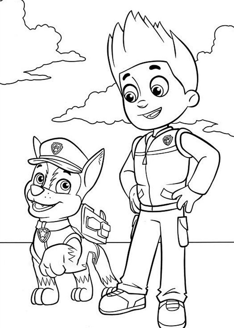 tranh tô màu con chó đáng yêu