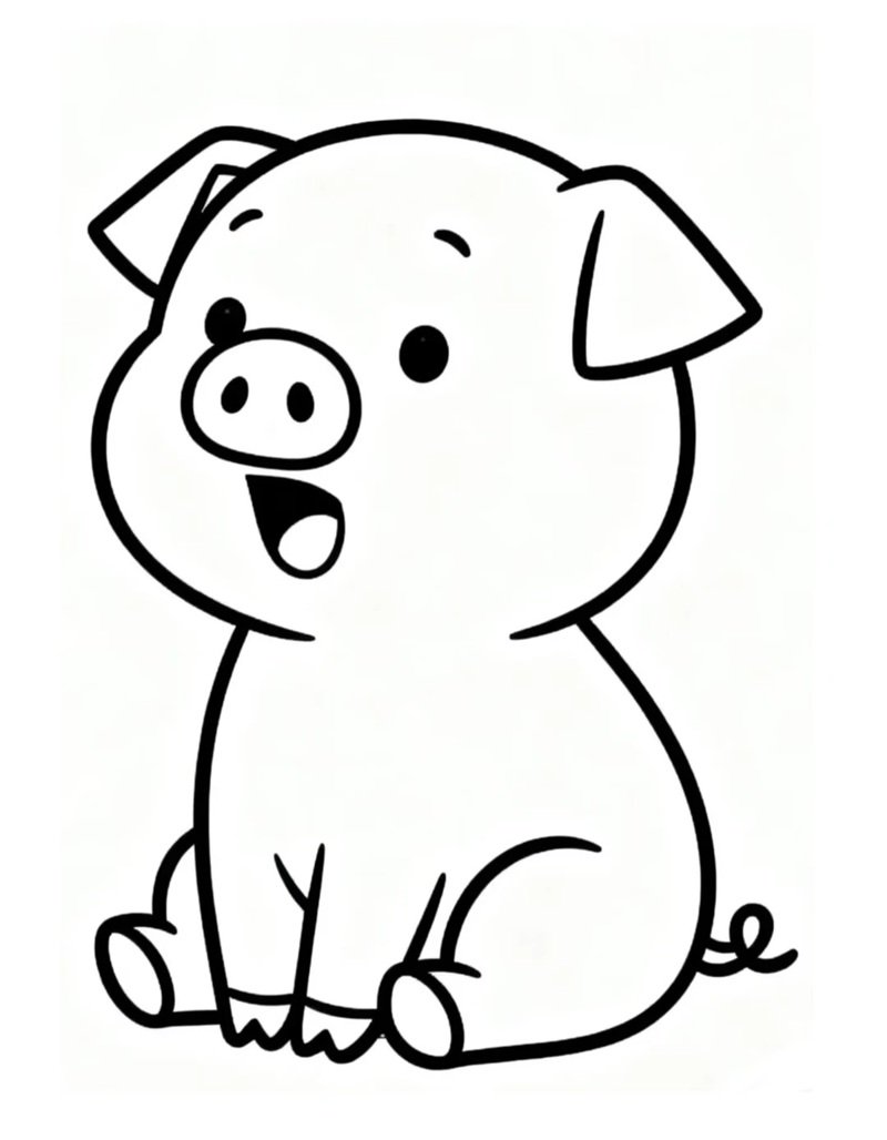 tranh tô màu con vật 2