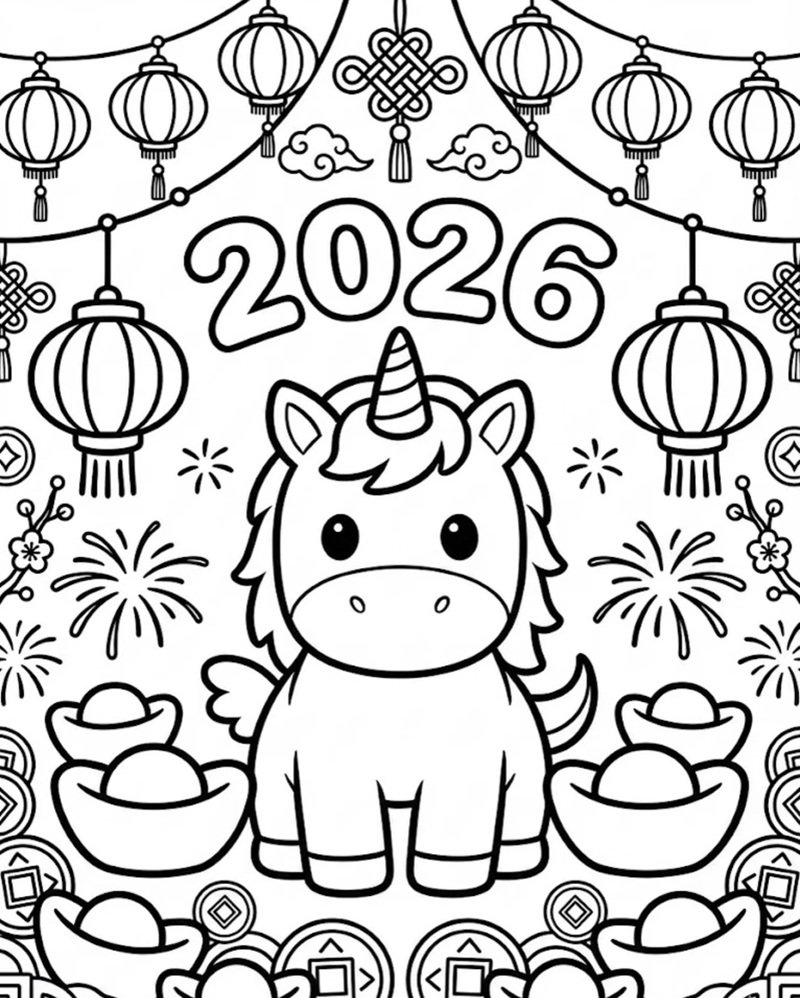 tranh tô màu con vật 21