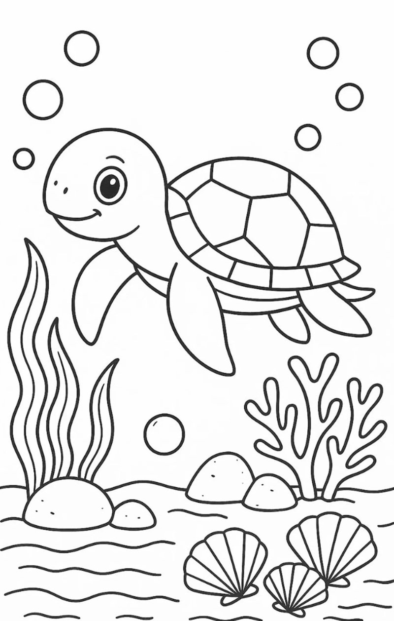 tranh tô màu con vật 26