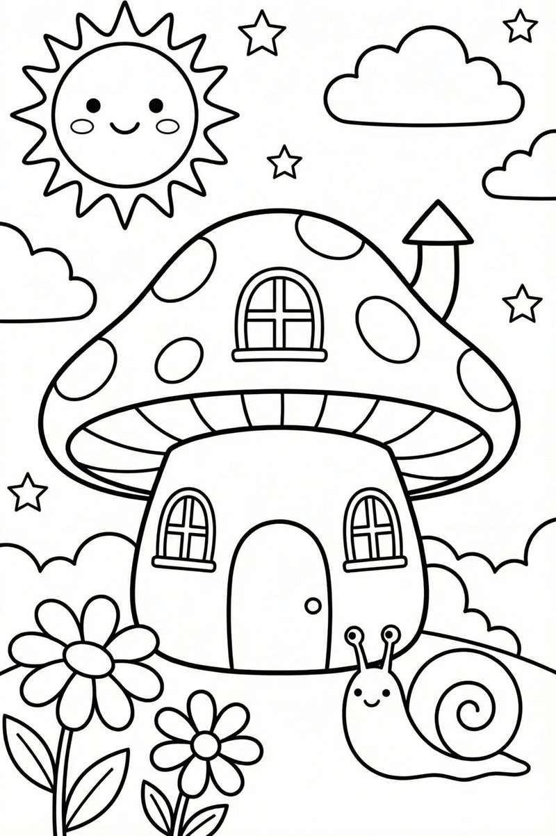 tranh tô màu con vật 3