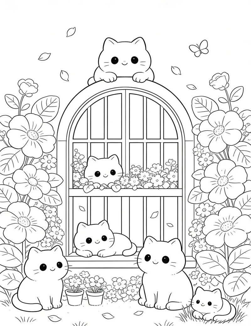 tranh tô màu con vật 33