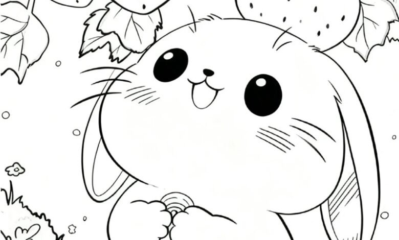 tranh tô màu con vật 34