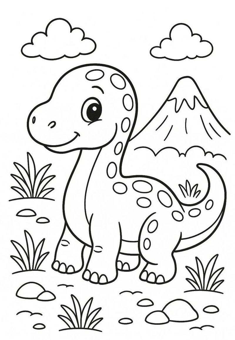 tranh tô màu con vật 4