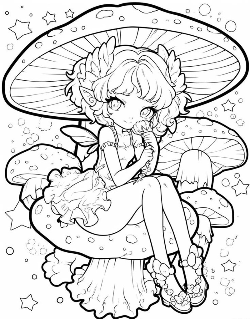 tranh tô màu công chúa 18