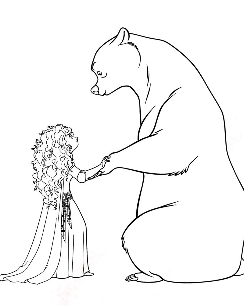tranh tô màu công chúa 23