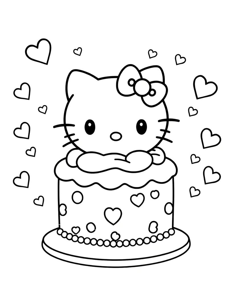 tranh tô màu cute 31