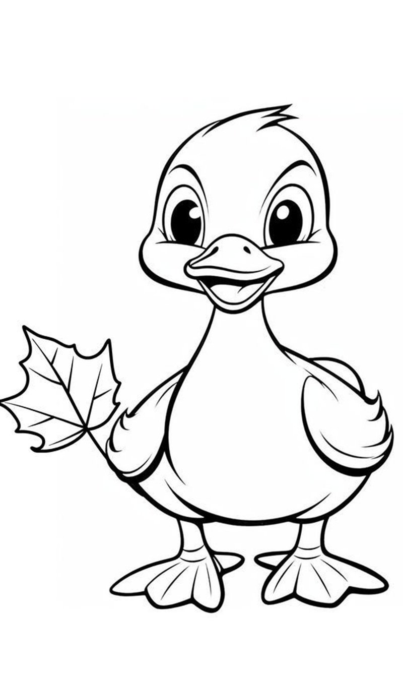 tranh tô màu cute 4