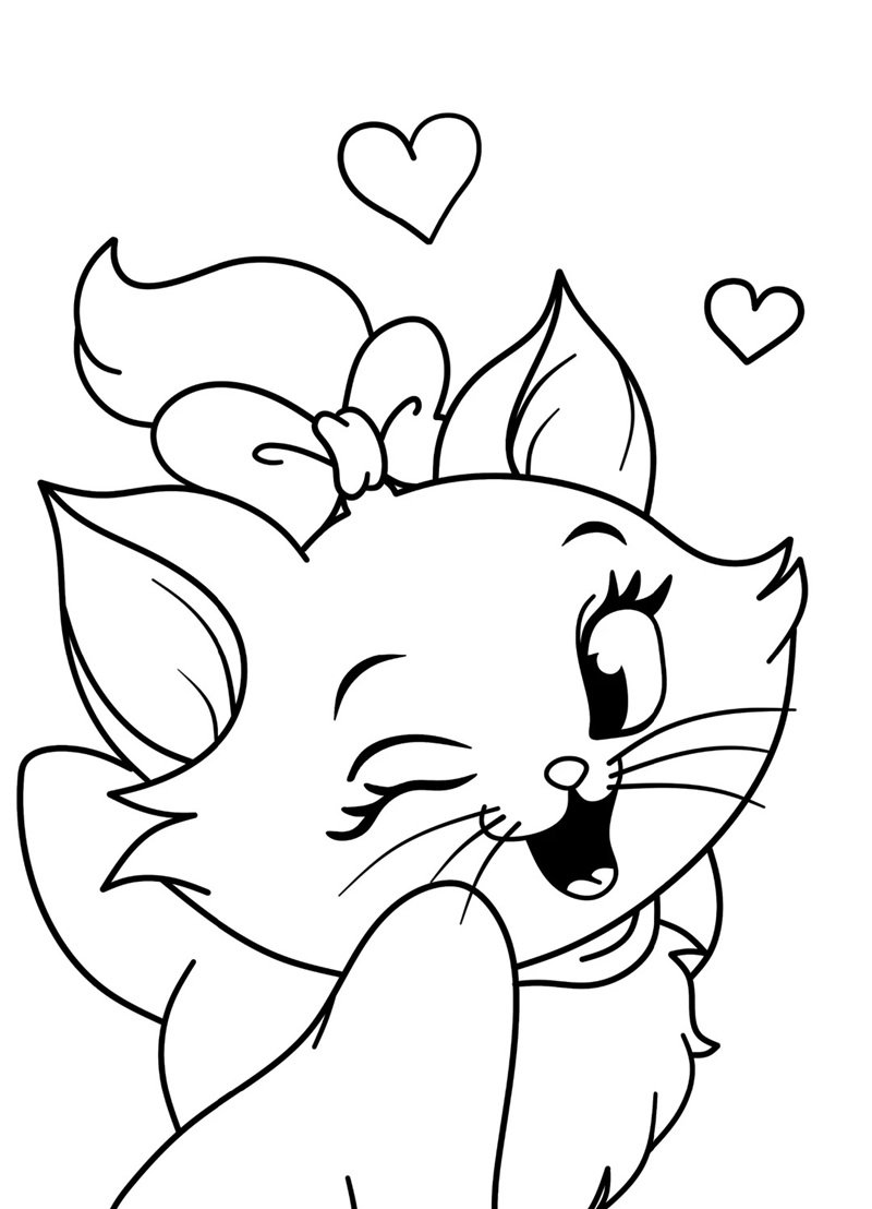 tranh tô màu cute 41