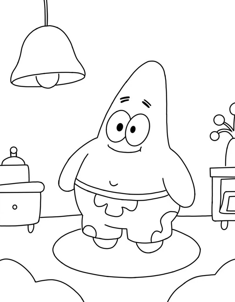 tranh tô màu cute 9