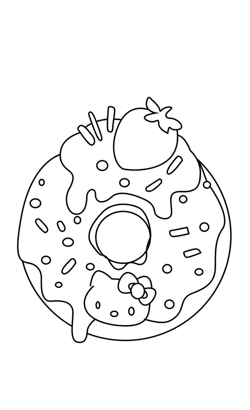 tranh tô màu đồ ăn 27