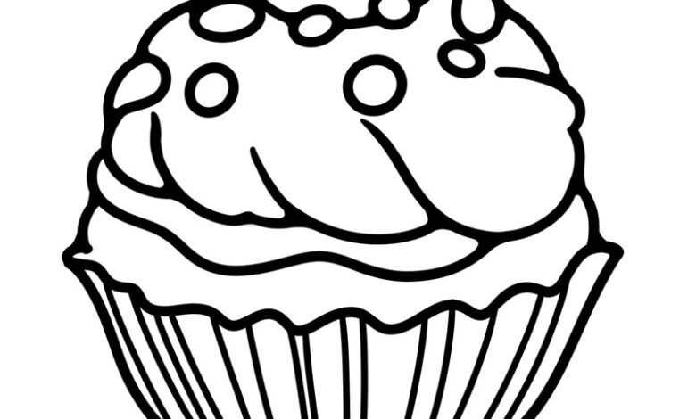 tranh tô màu đồ ăn 35