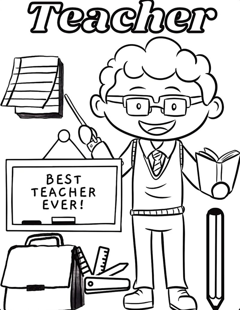 tranh tô màu nghề nghiệp 25