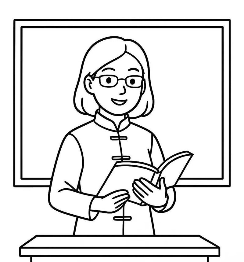 tranh tô màu nghề nghiệp 27