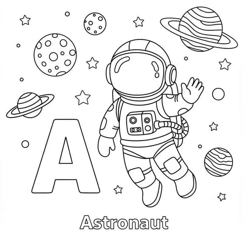 tranh tô màu nghề nghiệp 36