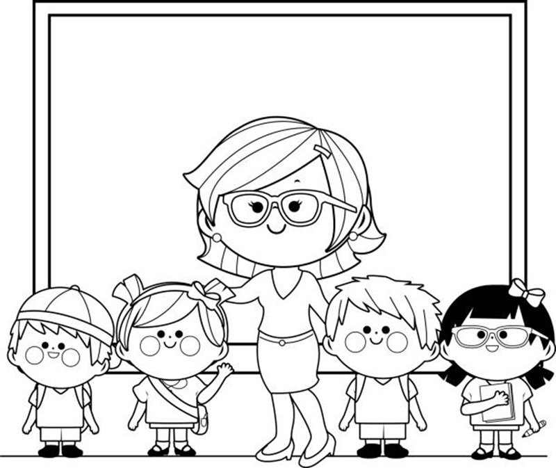 tranh tô màu nghề nghiệp 7