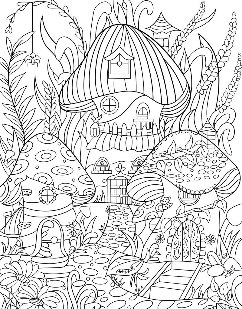 tranh tô màu nhiều chi tiết 27