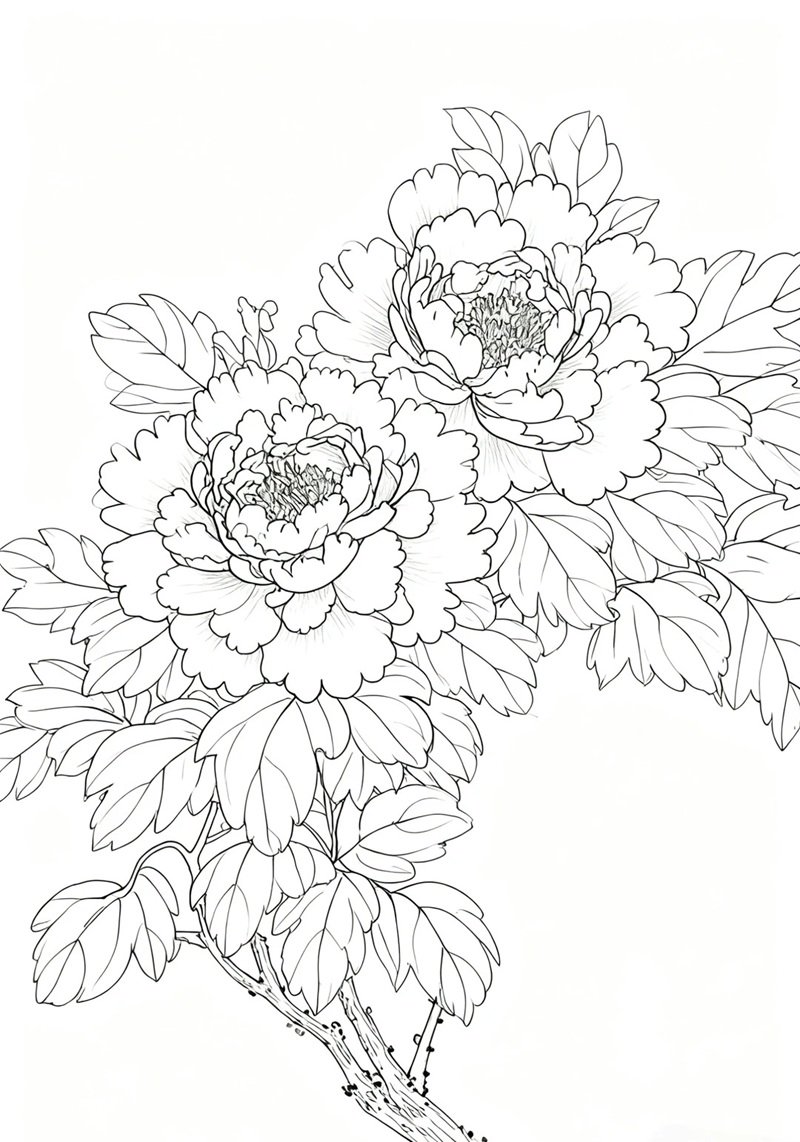 tranh tô màu nhiều chi tiết 35