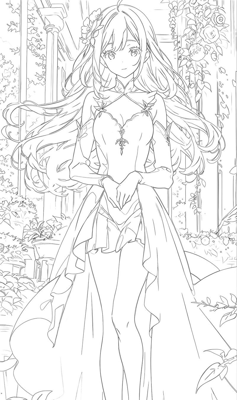 tranh tô màu nhiều chi tiết 40