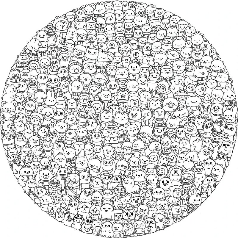 tranh tô màu nhiều chi tiết 42