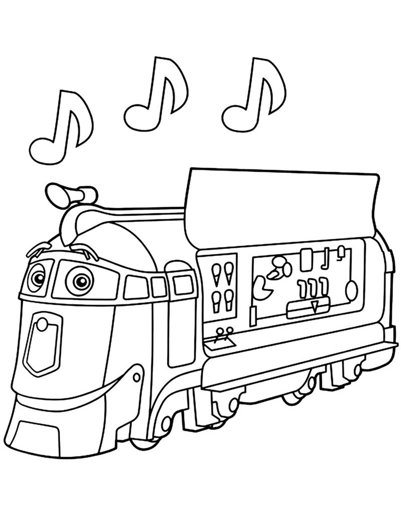 tranh tô màu ô tô 13