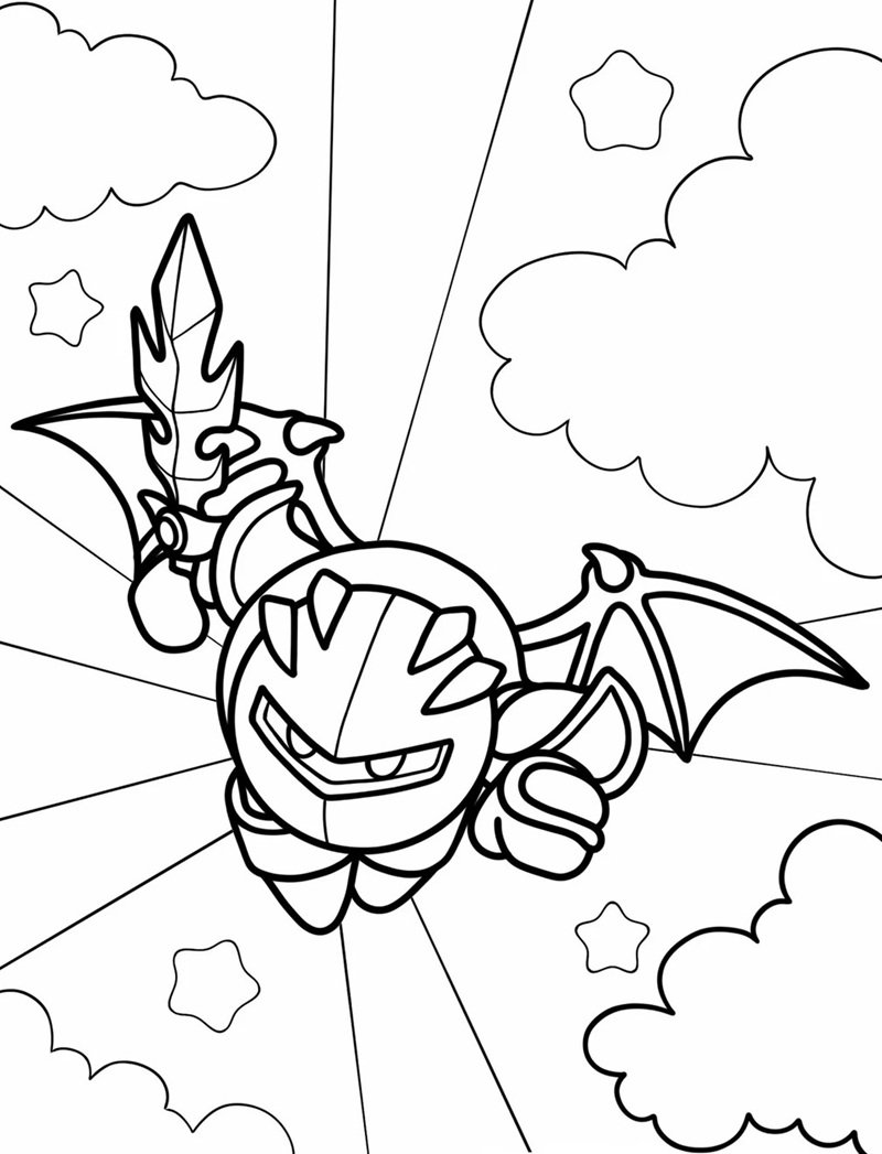 tranh tô màu pokemon 26