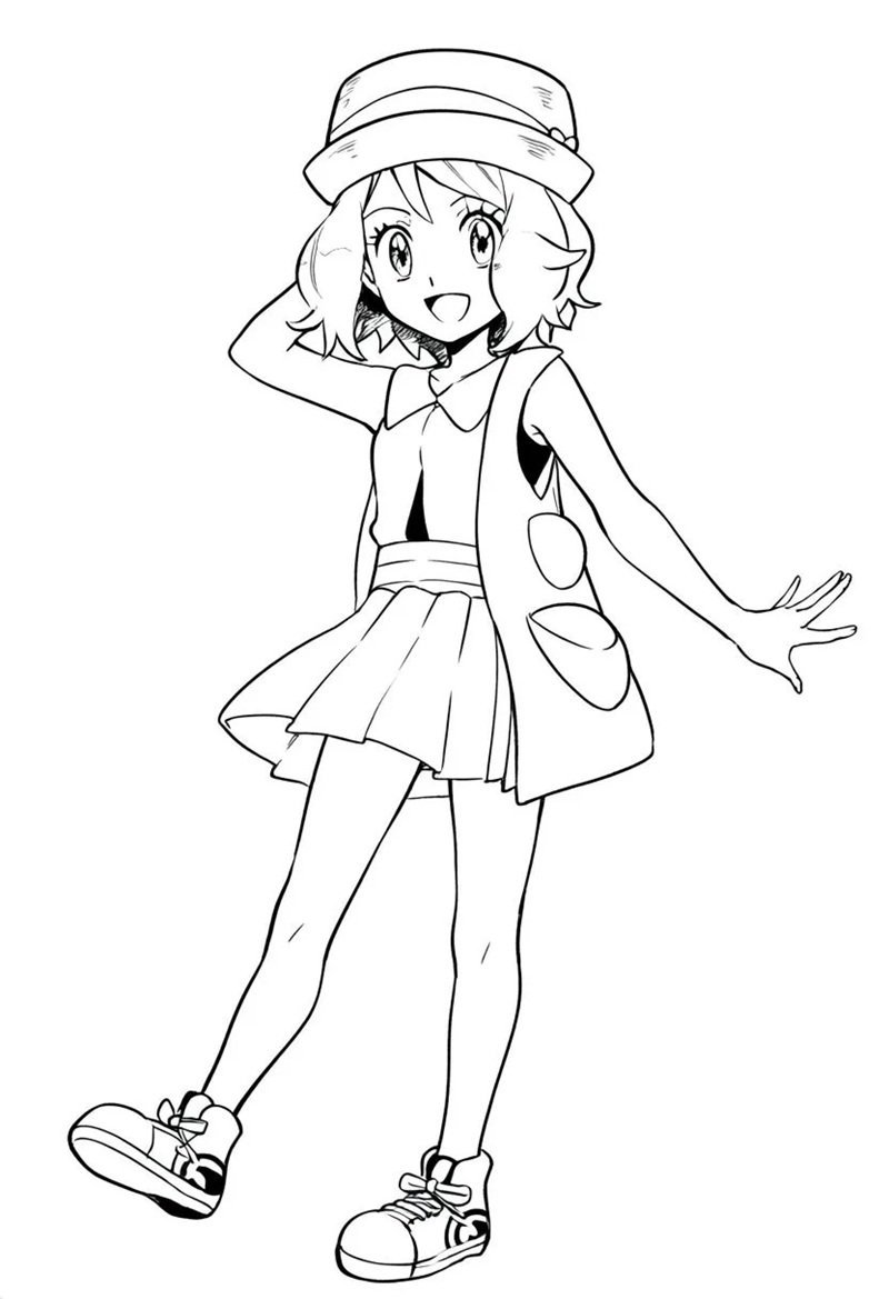 tranh tô màu pokemon 3