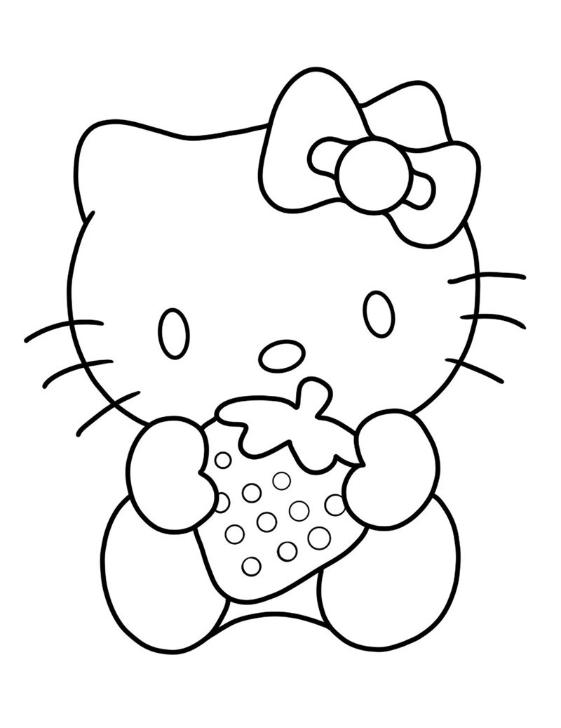 tranh tô màu sanrio 27