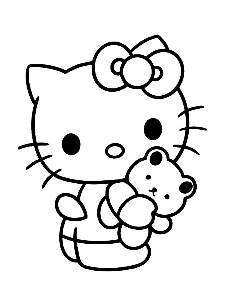 tranh tô màu sanrio 35