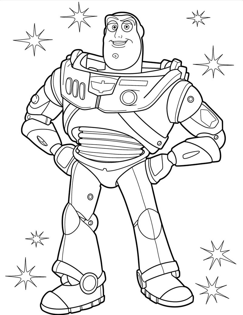 tranh tô màu siêu nhân 10