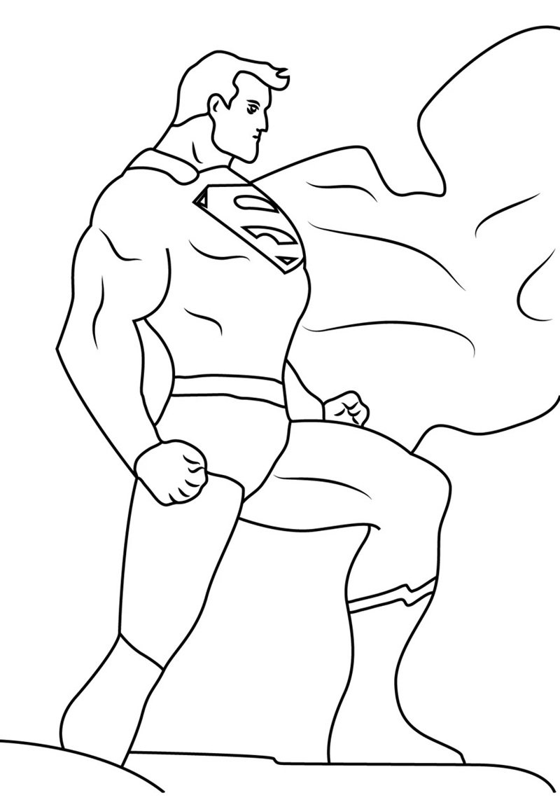 tranh tô màu siêu nhân 12