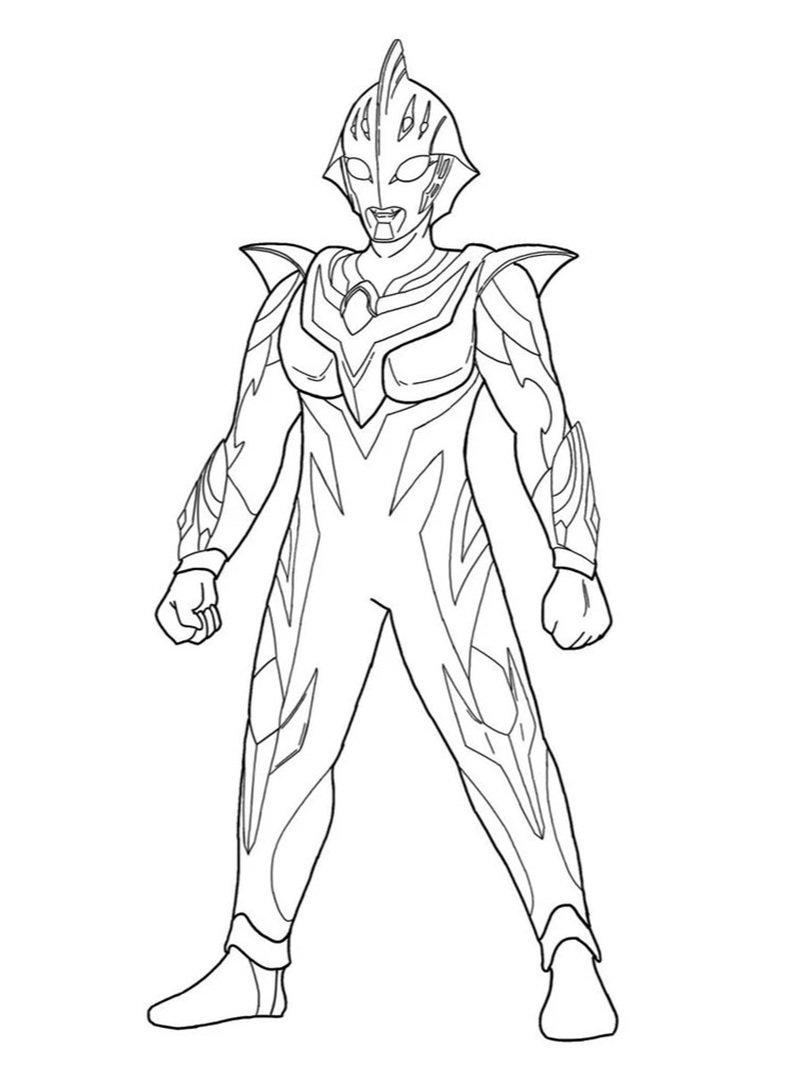 tranh tô màu siêu nhân 14