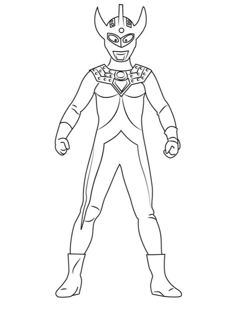 tranh tô màu siêu nhân 15