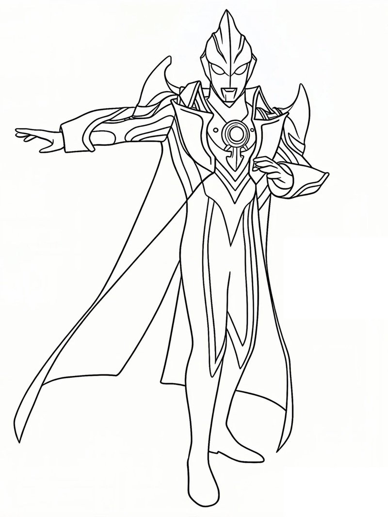 tranh tô màu siêu nhân 25