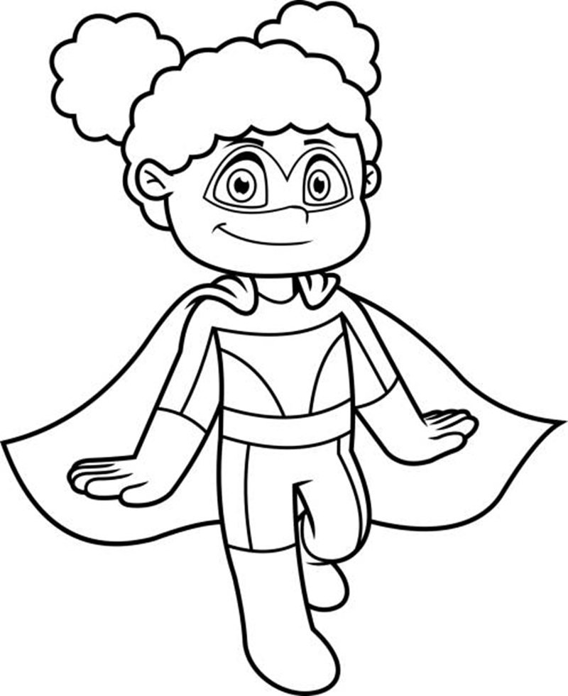 tranh tô màu siêu nhân 3