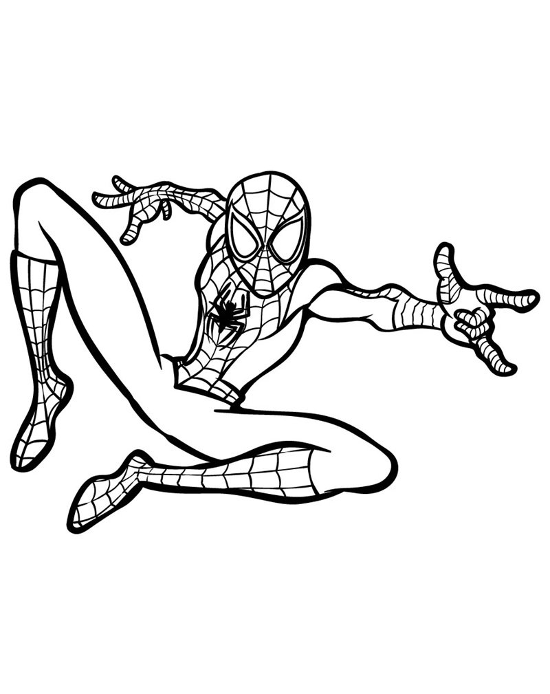 tranh tô màu siêu nhân 30