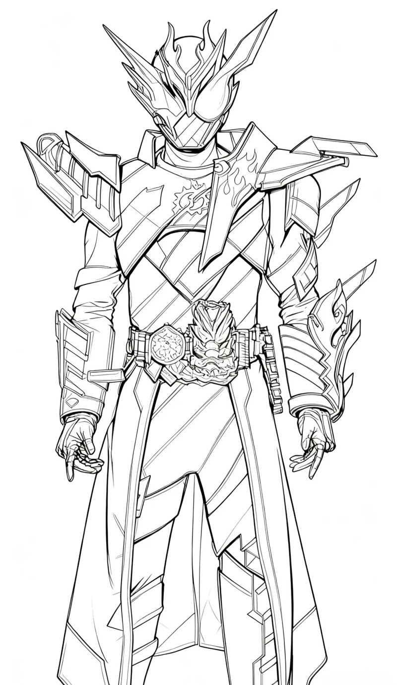 tranh tô màu siêu nhân 31