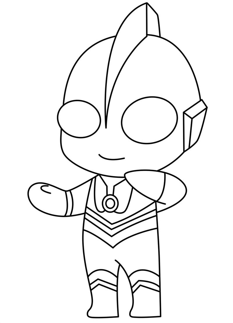 tranh tô màu siêu nhân điện quang