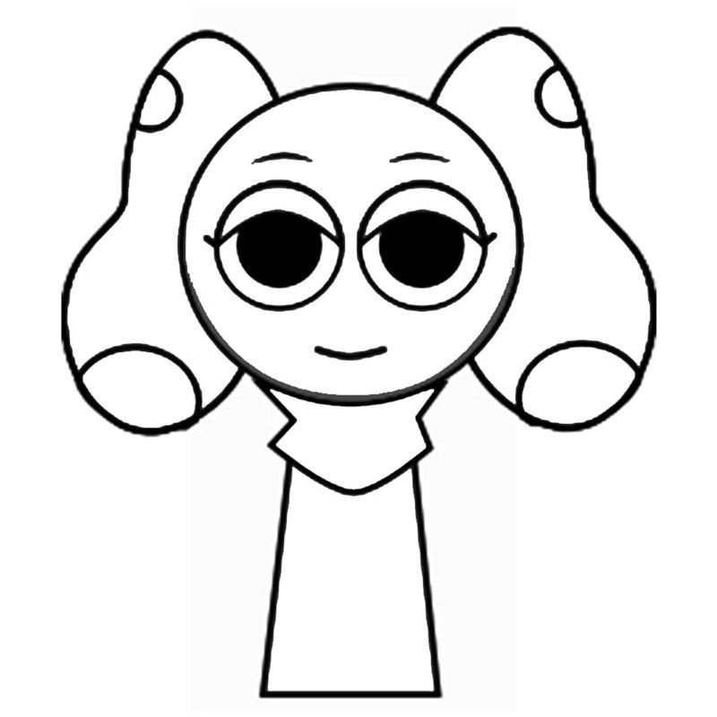 tranh tô màu sprunki 23